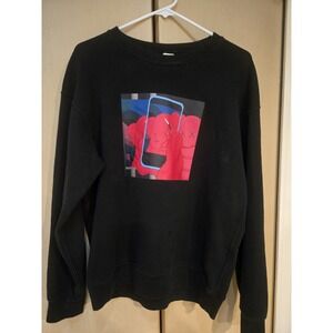 Uniqlo KAWS x Andy Warhol Graphic Crewneck Sweatshirt Black Men's M 2024